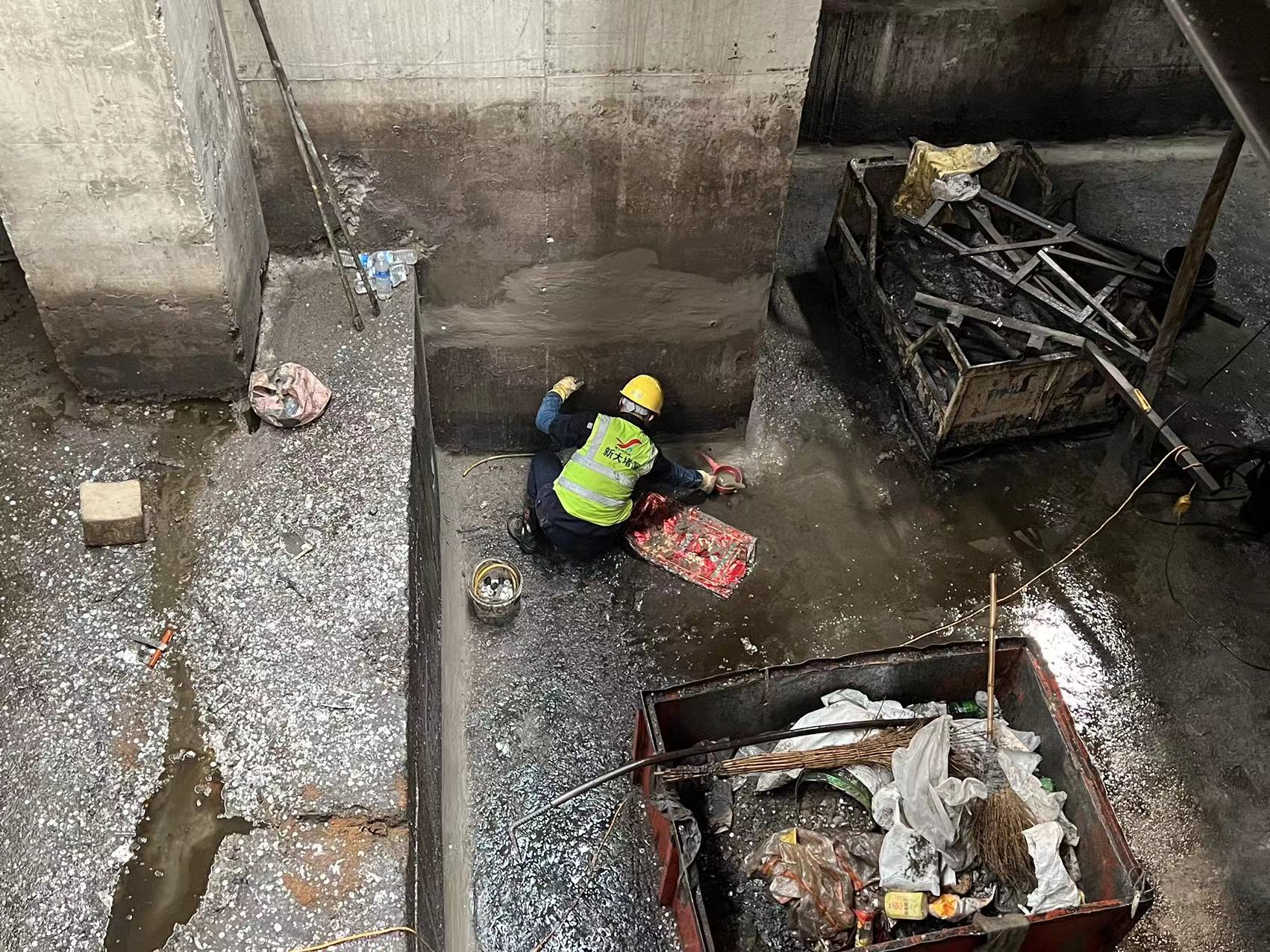 滨州邹平区基坑渗漏水堵漏